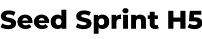 Seed Sprint H5 logo